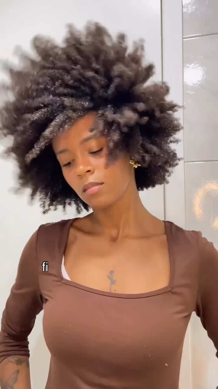 Finalização Cabelo Crespo