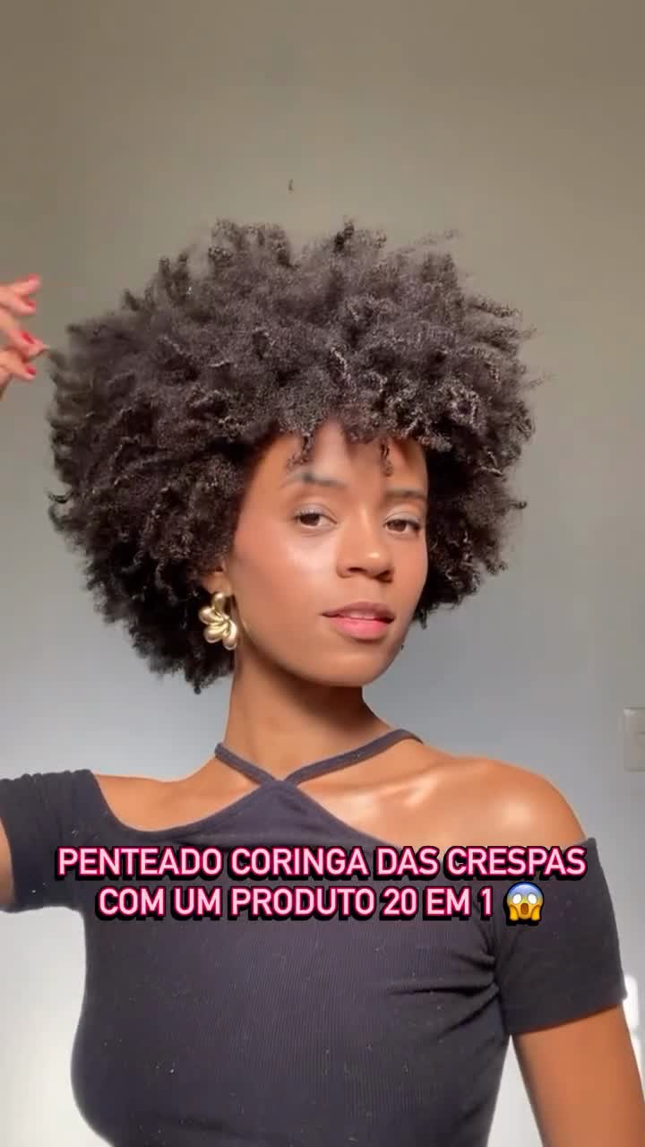 Penteado Coringa Crespas